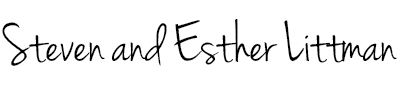 A handwritten signature of Steven and Esther