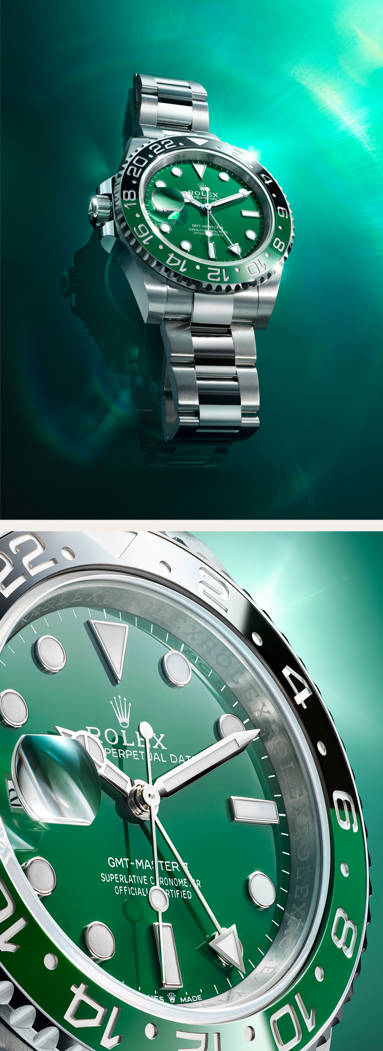 Explorer the Rolex GMT Master II watch